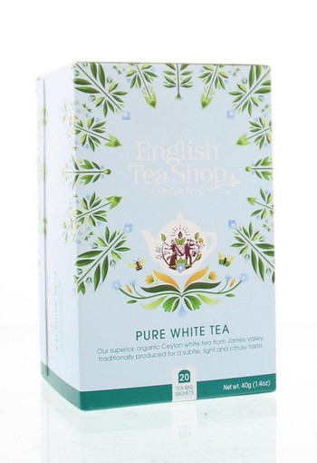 English Tea Shop White tea bio (20 Zakjes)