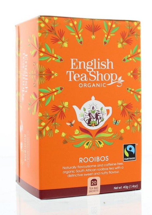 English Tea Shop Rooibos bio (20 Zakjes)