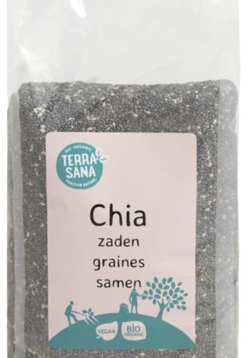 Terrasana RAW Chia zaad zwart bio (300 Gram)