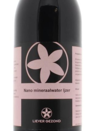 Liever Gezond Mineraalwater nano ijzer 20ppm (1 Liter)