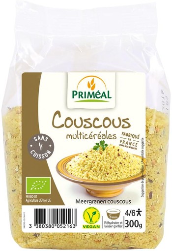 Primeal Couscous meergranen bio (300 Gram)