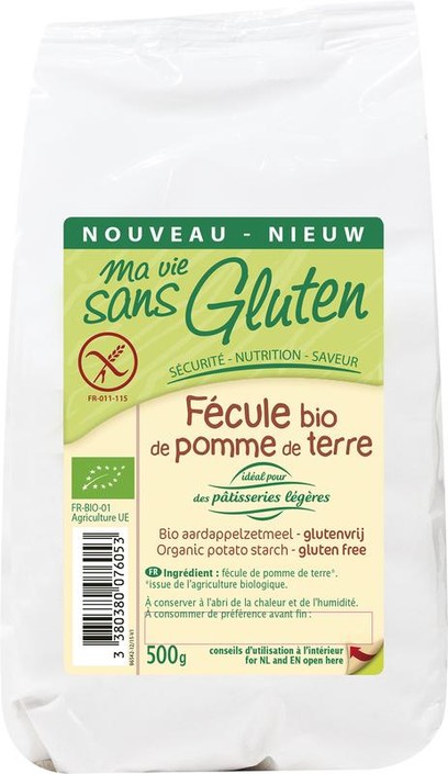 Ma Vie Sans Aardappelzetmeel glutenvrij bio (500 Gram)
