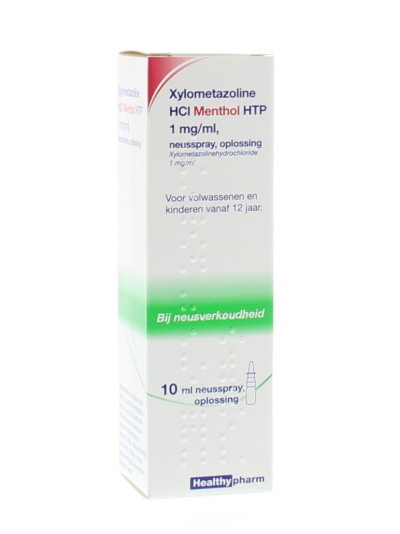 Healthypharm Neusspray xylometazol menthol (10 Milliliter)