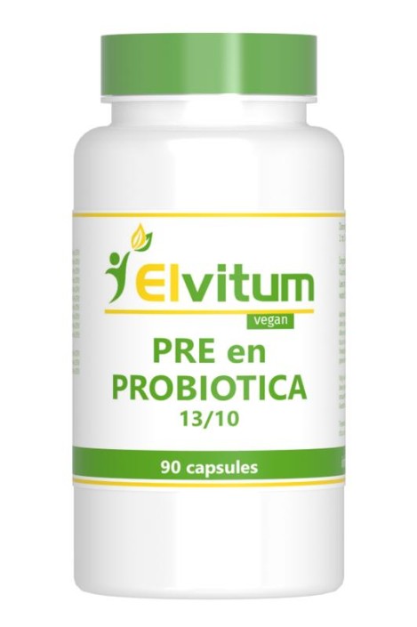 Elvitaal/elvitum Pre- en probiotica 13/10 (90 Vegetarische capsules)