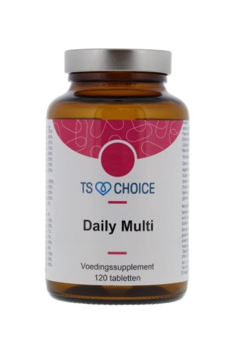 TS Choice Daily multi vitamine mineralen complex (120 Tabletten)