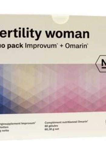 Nutriphyt Fertility woman duo 2 x 60 capsules (120 Capsules)