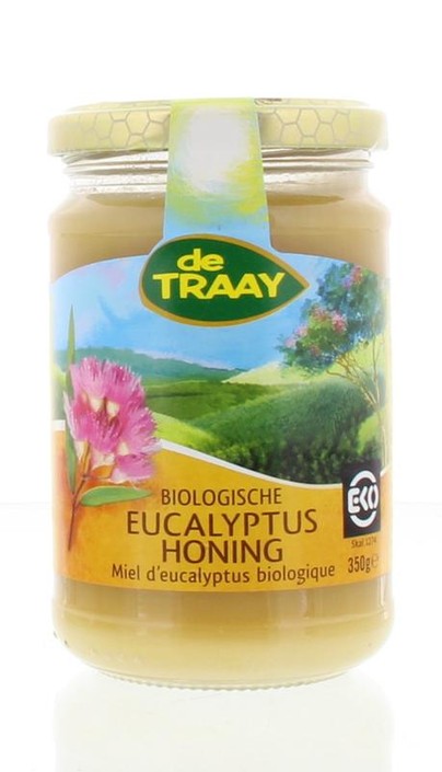 Traay Eucalyptus honing creme bio (350 Gram)