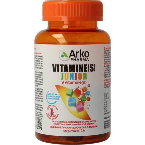 Arkovital Vitamines junior (60 Gummies)