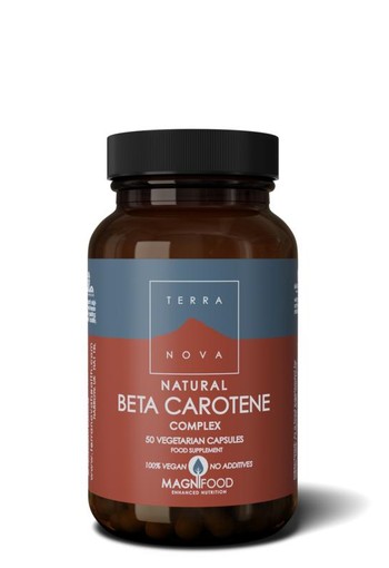 Terranova Beta carotene complex (50 Vegetarische capsules)