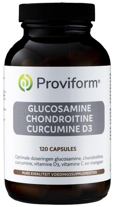 Proviform Glucosamine chondroitine curcuma D3 (120 Capsules)