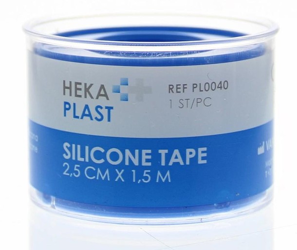 Hekaplast Silicone tape ring 1.5m x 2.5cm (1 Stuks)