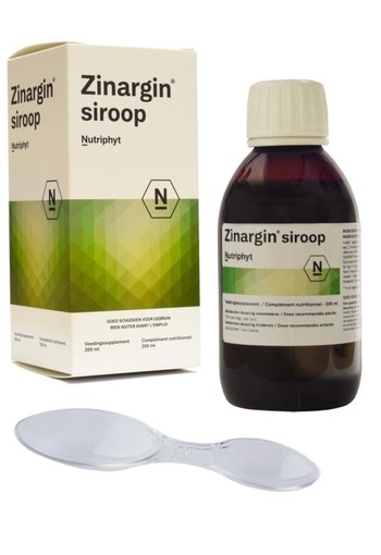 Nutriphyt Zinargin siroop (200 Milliliter)