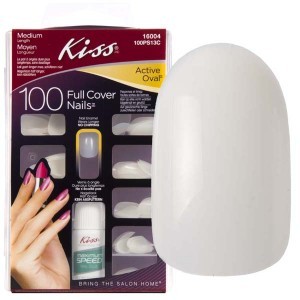 Kiss Full cover nails oval (1 Set)
