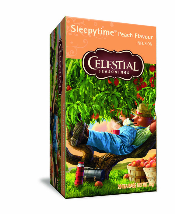 Celestial Season Sleepytime peach herb tea (20 Zakjes)
