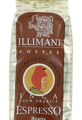 Illimani Inca espresso bonen bio (250 Gram)