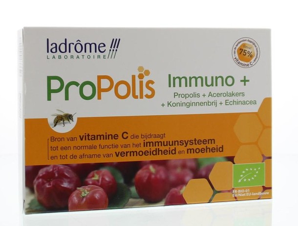 Ladrome Propolis immuno+ 10ml bio (20 Ampullen)