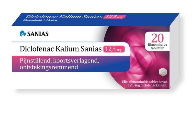 Sanias Diclofenac kalium 12.5 mg (20 Tabletten)