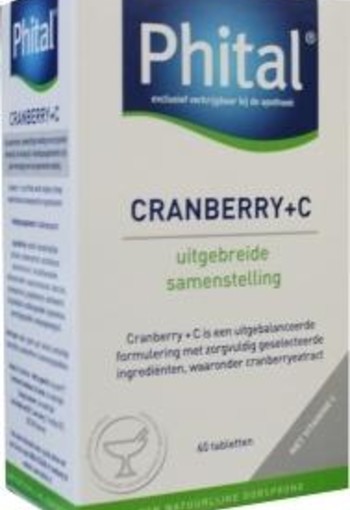 Phital Cranberry + C (60 Tabletten)