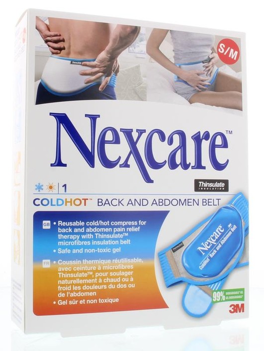 Nexcare Cold hot belt rug buik S/M (1 Stuks)