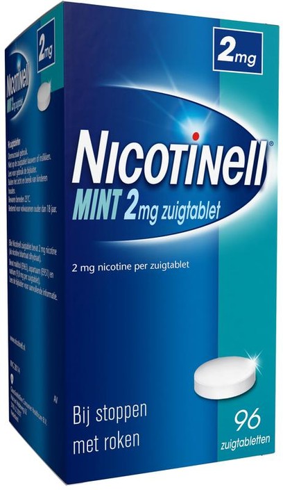 Nicotinell Mint 2 mg (96 Zuigtabletten)