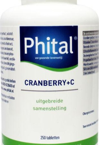 Phital Cranberry + C (250 Tabletten)