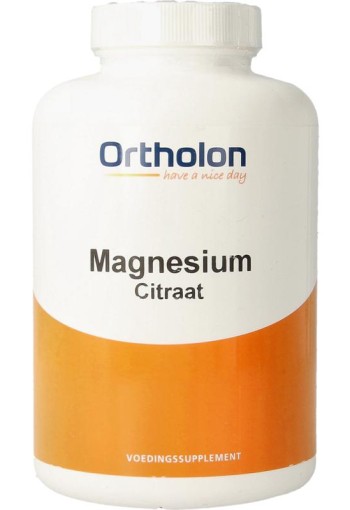 Ortholon Magnesium citraat (240 Vegetarische capsules)