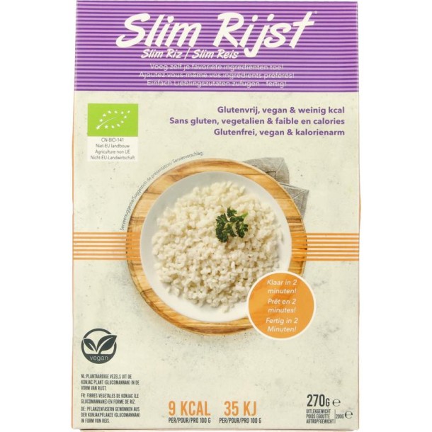 Slim Slim pasta rijst bio (270 Gram)