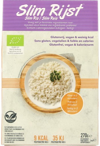 Slim Slim pasta rijst bio (270 Gram)