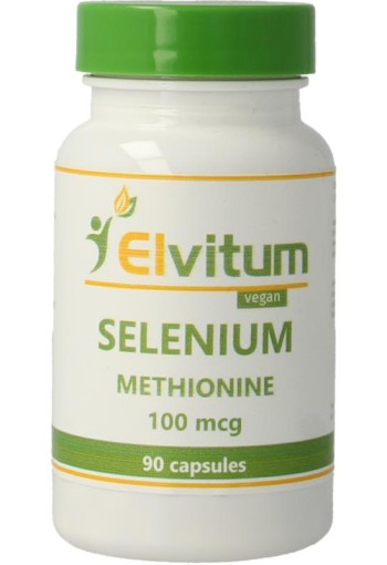 Elvitum Selenium methionine 100mcg (90 Vegetarische capsules)