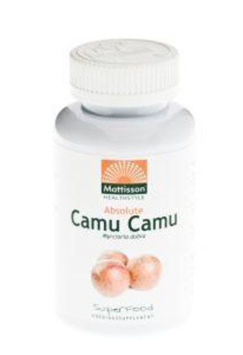 Mattisson Biologische camu camu 500mg (60 Vegetarische capsules)