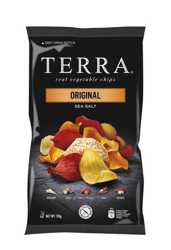 Terra Chips Original exotische groenten (110 Gram)