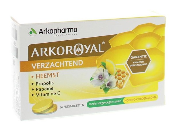 Arko Royal Royal keel pastilles (24 Pastilles)