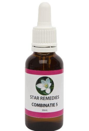 Star Remedies Combinatie 5 (30 Milliliter)
