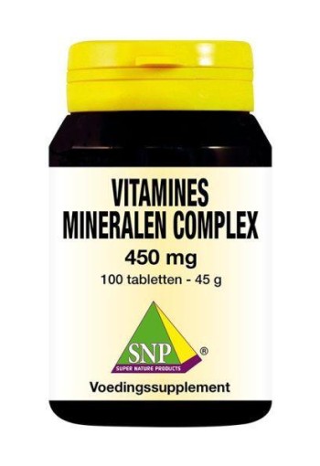 SNP Vitamines mineralen complex 450mg (100 Tabletten)