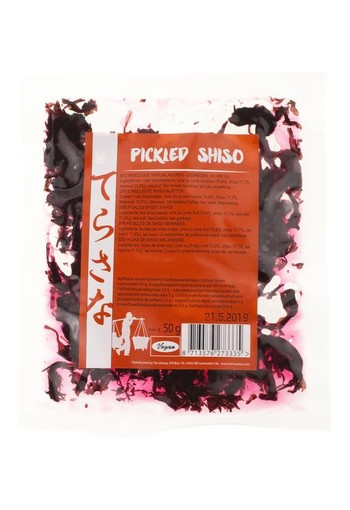 TS Import Shisoblad pickles (50 Gram)