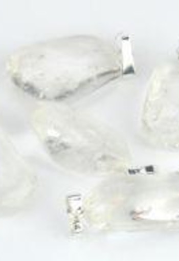 Steengoed Bergkristal hanger (5 Stuks)