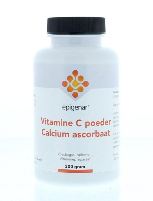 Epigenar Vitamine C calcium ascorbaat poeder (200 Gram)