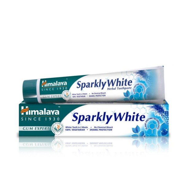 Himalaya Sparkly white kruiden tandpasta (75 Milliliter)