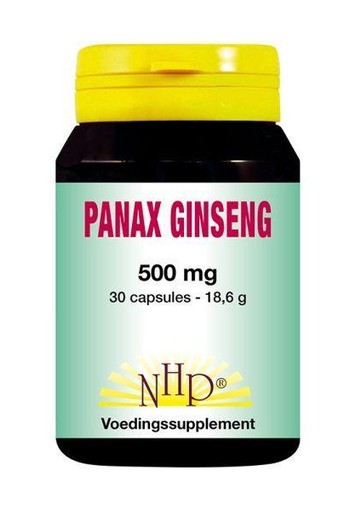 NHP Panax ginseng 500mg (30 Capsules)