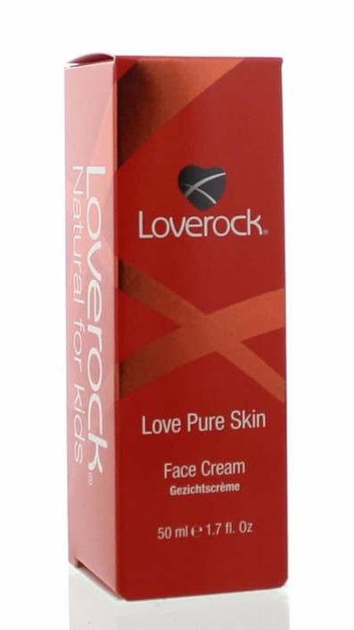 Loverock Love pure skin gezichtscreme kids (50 Milliliter)