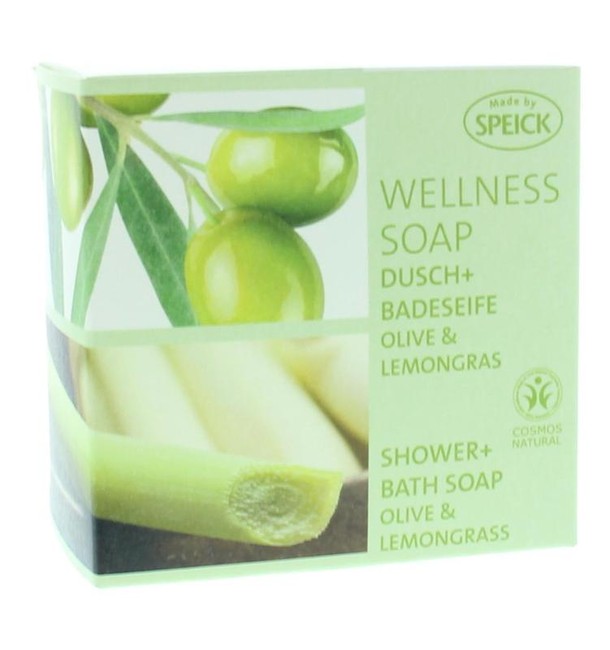 Speick Wellness zeep olijf & lemongrass (200 Gram)