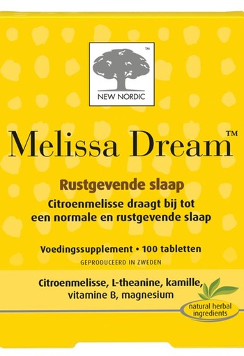New Nordic Melissa dream (100 Tabletten)