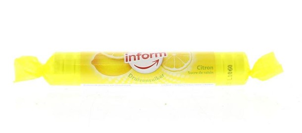 Inform Druivensuiker citroen (1 Rol)