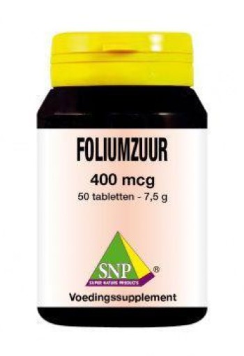 SNP Foliumzuur 400 mcg (50 Tabletten)