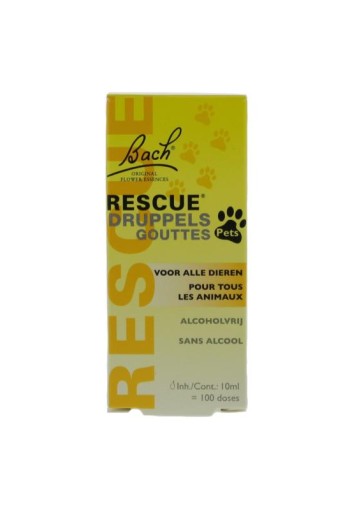 Bach Rescue Rescue pets druppels (10 Milliliter)
