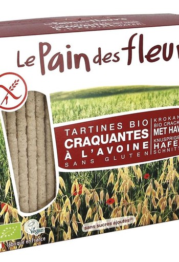 Pain Des Fleurs Haver crackers bio (150 Gram)