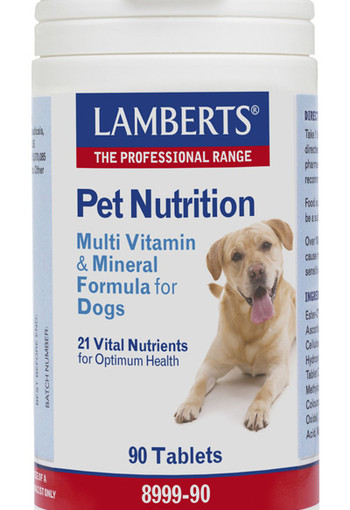Lamberts Multi formule voor dieren hond (90 Tabletten)