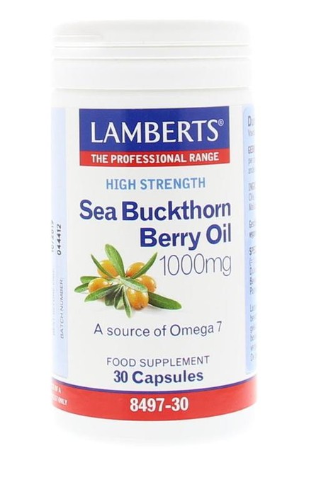 Lamberts Duindoorn olie 1000mg - Sea buckthorn berry oil (30 Capsules)