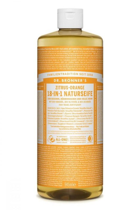 Dr Bronners Liquid soap citrus/orange (945 Milliliter)