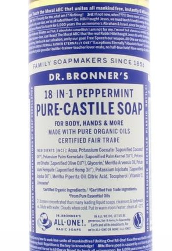 Dr Bronners Liquid soap peppermint (475 Milliliter)